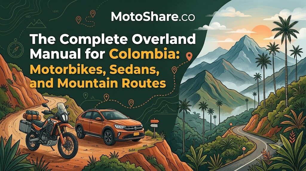 The Complete Overland Manual for Colombia: Motorbikes, Sedans, and Mountain Routes